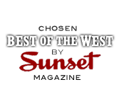 Chosen Best in the West by Sunset Magazine