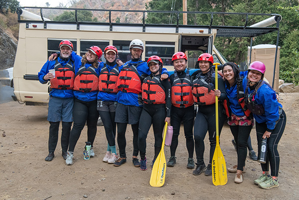 Group White Water Rafting Trips