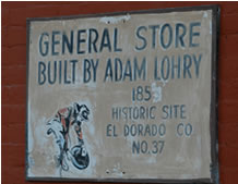 Lotus Historical General Store built by Adam Lohry 
