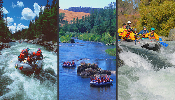 The 4 Seasons of California Rafting
