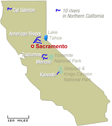 Whitewater Rafting San Jose CA