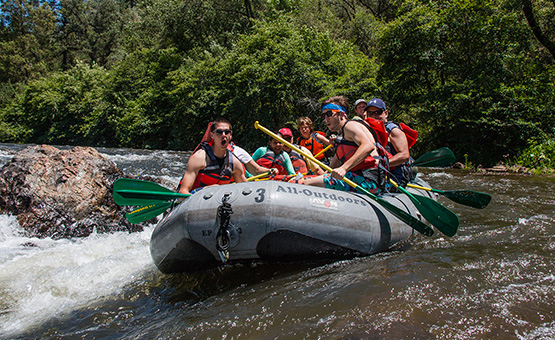 South Fork American River Rafting
