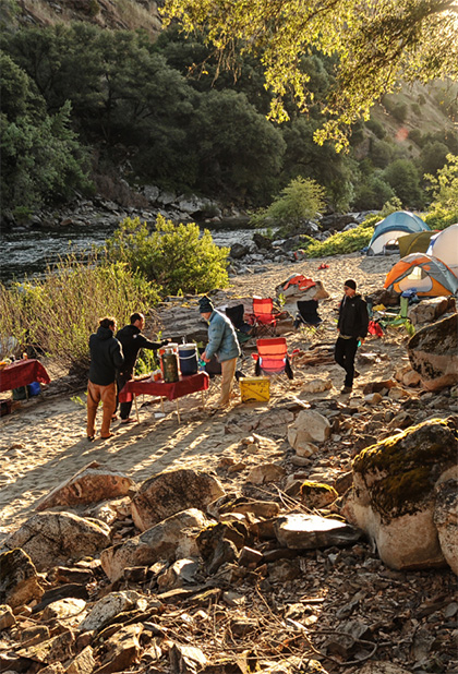 What to bring on a multi-day Tuolumne River wilderness rafting trip
